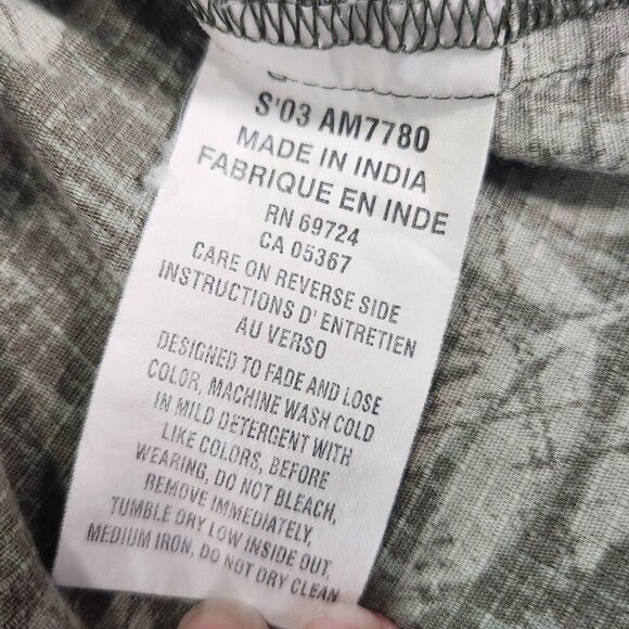 Columbia Sportswear - Floral Design Shirt - Sage Green - Medium - Picture 4 of 6